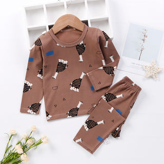 Buy 5-style Children&#39;s Winter Lycra Autumn Clothes and Long Pants Suit