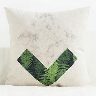 Buy marble-overlay Nordic Throw Pillow Bedside Sofa Cushion