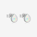 S925 Sterling Silver Stud Earrings Simple All-match High Sense