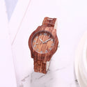 Bamboo Pattern Fashion Numbers Creative Men's And Women's Watches