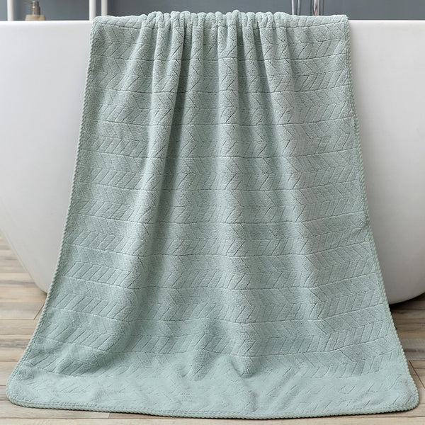 Coral Fleece Bath Towel Thickening Towel Absorbent