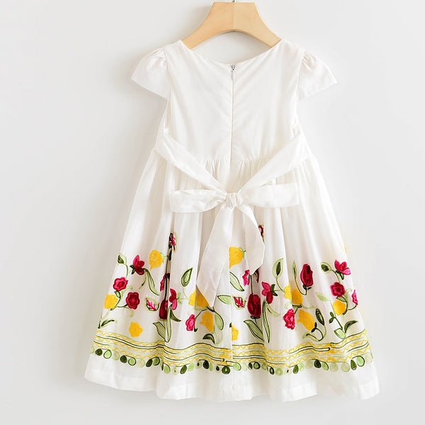 Girls temperament princess dress