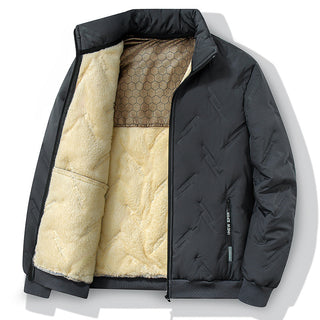 New Graphene-design Cotton Coat Winter Warm Thickened Fleece Jacket