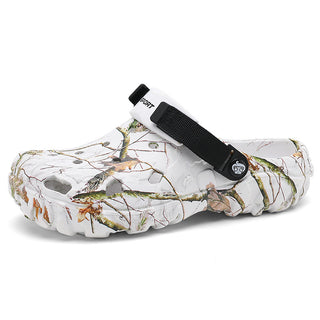 Buy white Men's Fashion Plus Size Closed-toe Slippers