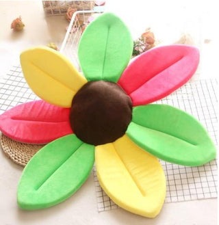 Buy mixed-color-2 Sunflower For Baby Bath, Baby Sunflower Mat