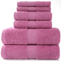 6 Pieces Cotton Towel Set