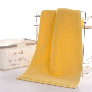 Buy yellow Cotton Absorbent Towel