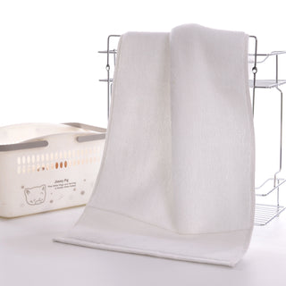 Buy white Cotton Absorbent Towel