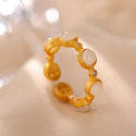 Graceful And Fashionable Seven-star Ring Female Open Ring