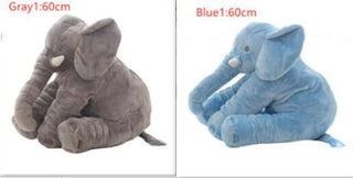 Buy gray1-and-blue1 Elephant Doll Pillow Baby Comfort Sleep With