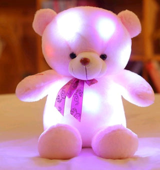 Buy pink Luminous teddy bear for children