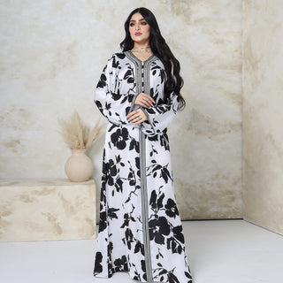 Women's Knitted Lace Casual Dress Robe