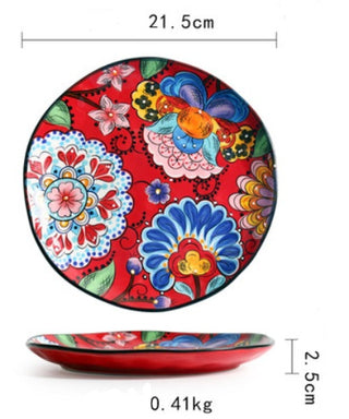 Buy style1 Underglaze Ceramic Tableware Bohemian Household Dishes