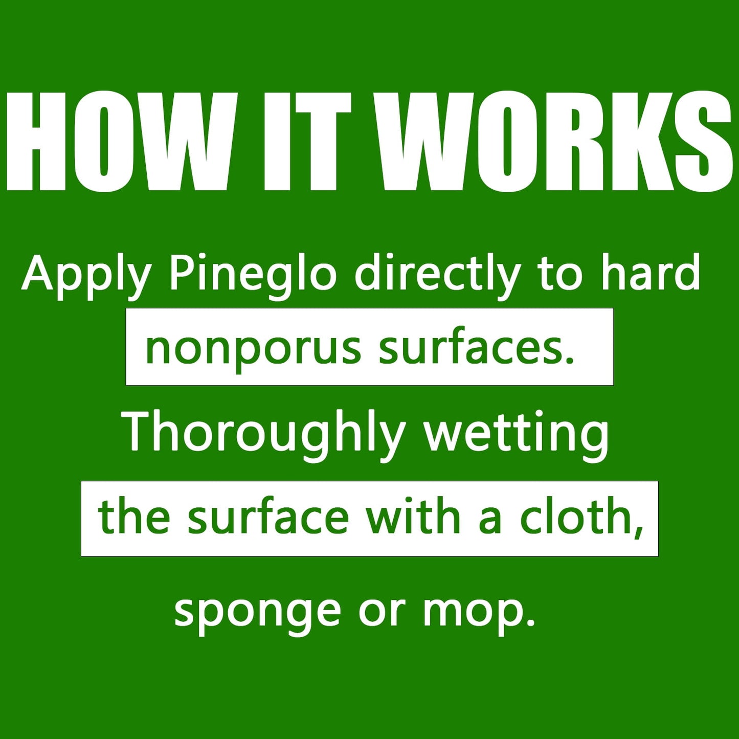 (2 pack) Pine Glo Kitchen & Bath Household Cleaner, Lemon, 40 oz