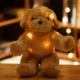 Buy brown-puppy Led Light Up Teddy Bear Doll Pillow Light Up Plush Toy