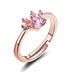 Rose gold ring