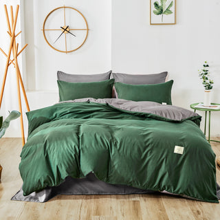 Buy dark-green-grey Home Textile Bedding set