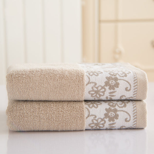 Wisteria Flower Cotton Towel