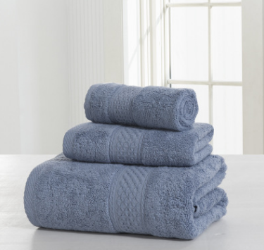 Cotton Soft Double-sided Thickening Skin-friendly Bath Towel Set