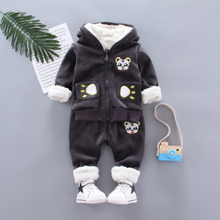 Buy dark-gray Golden mink plush winter clothing