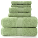 6 Pieces Cotton Towel Set