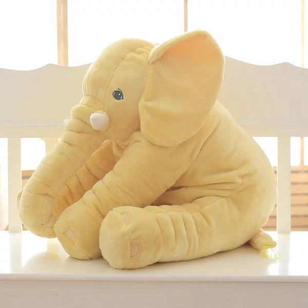 Children's Soothing Elephant Plush Toy Pillow