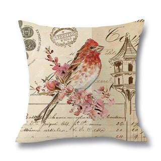 Buy 2style Printed Throw Pillow Linen Cushion Waist Pillow Case