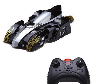 Buy black Remote control wall climbing mini car