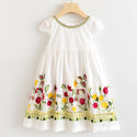 Girls temperament princess dress