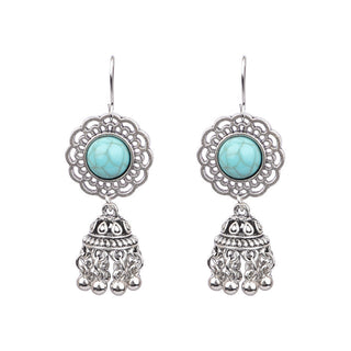 Buy hqef1062 Vintage Ethnic Style Vintage Bell Earrings