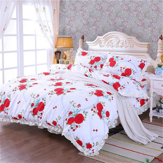 Buy 6-style Non slip thickened cotton bed sheet