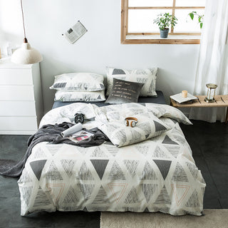 Buy 2-style Check cotton bedding