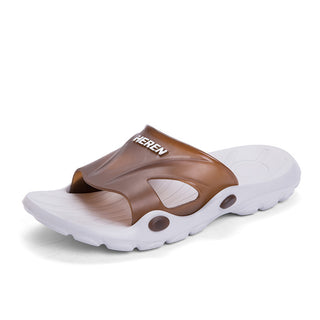 Buy brown Indoor bathroom slippers for men