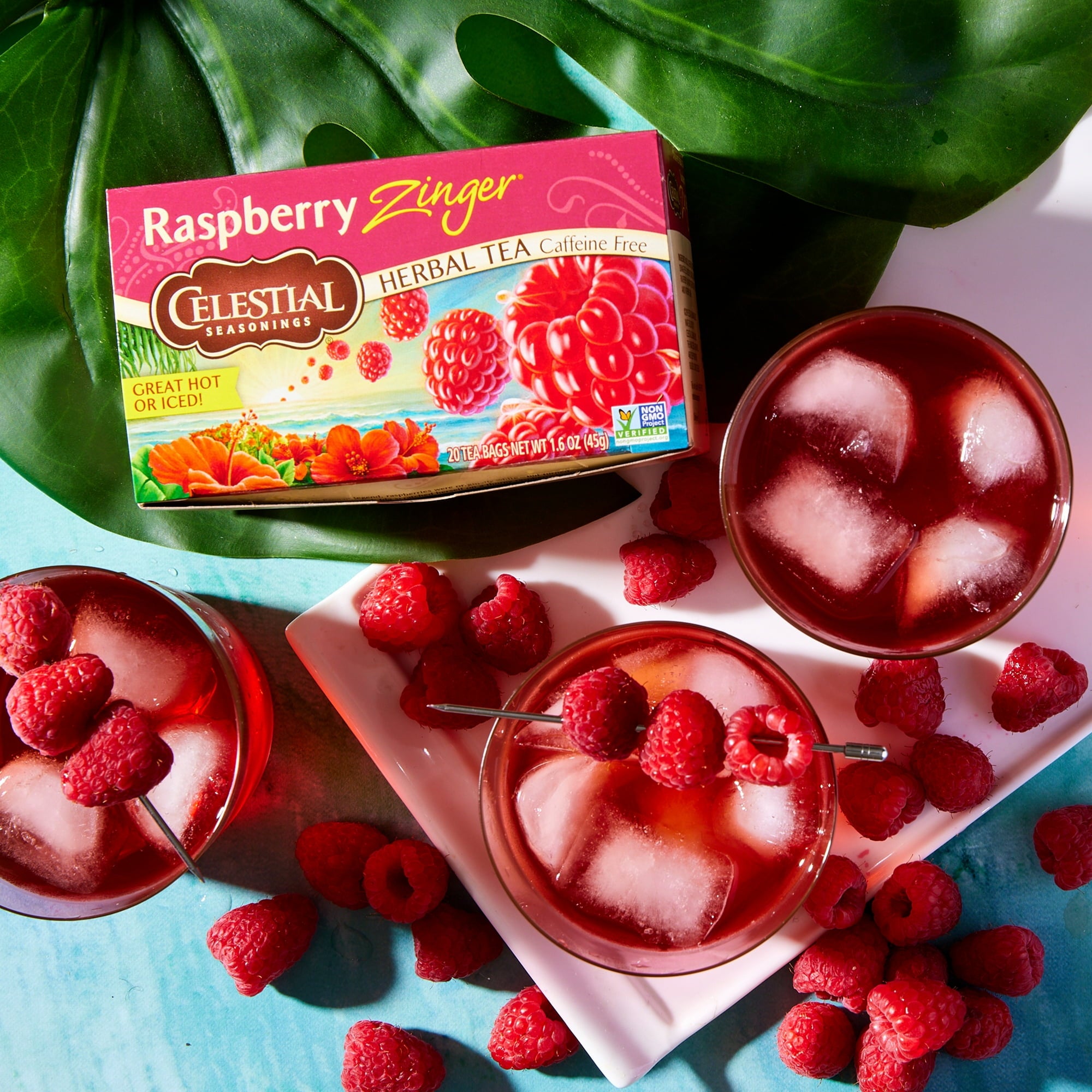 Celestial Seasonings Raspberry Zinger Herbal Tea