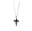 Lava Cross Pendant Cold Women's Necklace