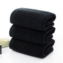 Black Cotton Towels