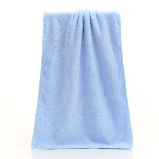 Buy light-blue Coral fleece microfiber towel