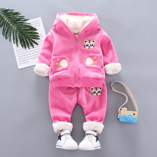 Buy rose-red Golden mink plush winter clothing