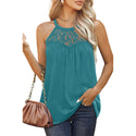 Women's Tank Tops Loose Fit Lace Halter Tops