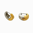 Female C-shaped Double Layered High-end Earrings