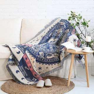 Anti-slip fabric sofa cushion sofa blanket