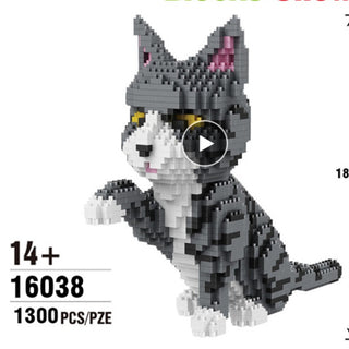 Buy gray-cat Miniature diamond particles puzzle building blocks