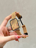 Watch Strap Fashion Casual Plush Knitted Autumn And Winter Women's