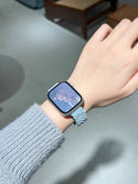 Watch Strap Fashion Casual Plush Knitted Autumn And Winter Women's