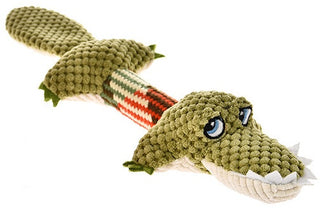 Buy crocodile Voice toys plush chew dog toys