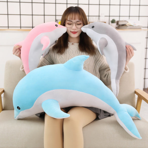 Dolphin plush play