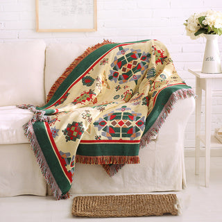 Buy 7color Anti-slip fabric sofa cushion sofa blanket