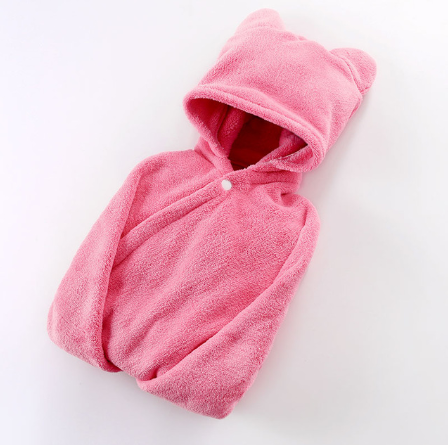 Cotton Baby Care Hooded Bath Towel