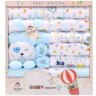 Buy blue Newborn gift box