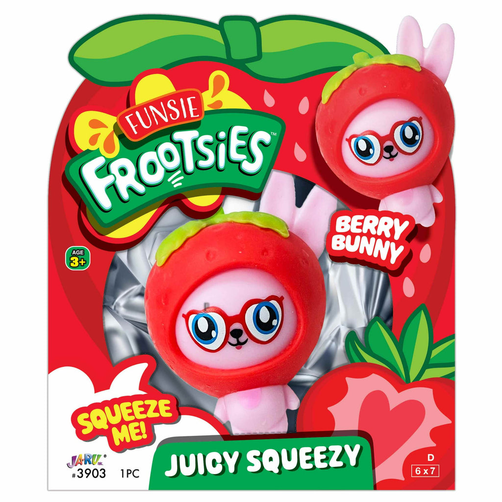 Ja-Ru Funsie Frootsies Juicy Squeezy-Styles Vary-1 Piece all ages novelty toy